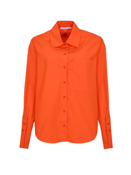 Camicia over in popeline di cotone Patrizia Pepe | 8C0831 A391R877